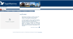 Desktop Screenshot of eaglemaritime.com